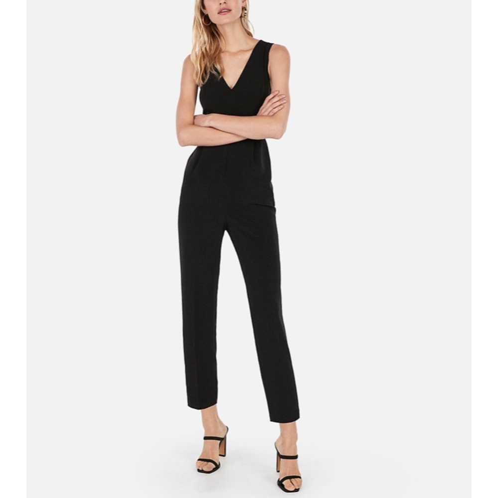 V-neck Jumpsuit